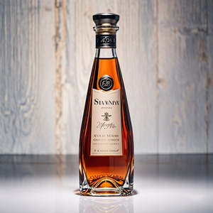 Alta calidad 500ml 700ml 750ml Botella de <span class=keywords><strong>vino</strong></span> de vidrio Spirit Gin Licor Whisky Ron Tequila Vodka Tapa Sello Acabado brillante Estampado en caliente - Product Image 5