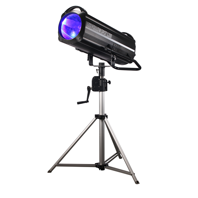 New 1200W RGBW DMX Follow Spot Light Factory Direct Sale for Dj Party Stage Performance