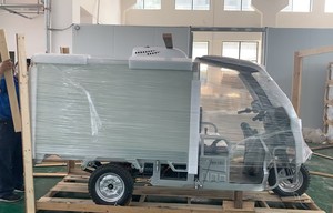 Ba Bánh Xe Máy Lạnh Đông Lạnh Điện Tủ Đông Lạnh Chuỗi Lạnh Giao Hàng Hàng Hóa Di Động Kem Thực Phẩm Lưu Trữ Tủ Lạnh - Product Image 2