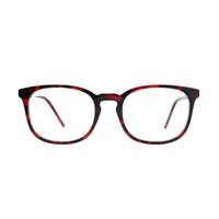 Lunettes rondes en acétate anti-lumière bleue pour hommes et femmes, monture optique rétro pour ordinateur, blocage de la lumière bleue, vente en gros