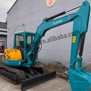 Roulement de moteur d'occasion pour mini-excavatrice sur chenilles hydraulique KX161 de 6 tonnes, à rotation zéro, d'origine japonaise, faible nombre d'heures, modèle 5 tonnes - Product Image 2