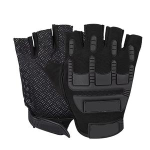 Guantes Tácticos sin Dedos con Absorción de Vibraciones para Motociclismo, Ciclismo, Gimnasio, Trabajo y Actividades al Aire Libre - Product Image 3