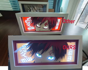 HXH Lámpara de Tallas de Papel 3D de Pokémon Nami Zoro Nika Luffy Ace Goku, Caja de Luz LED de Anime, Serie de Manualidades para Cosplay al Aire Libre - Product Image 6