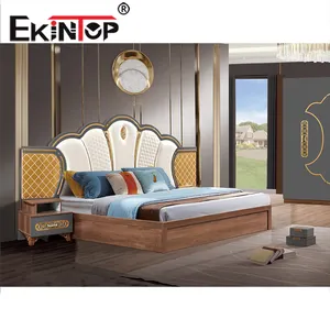 Ekintop 5 звездочный отель мебель для спальни турецкий класса люкс королевская спальня мебель из литого алюминия