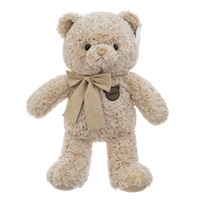Peluche Ours en Peluche Mignon, Poupée Douce Rembourrée, Oreiller de Sommeil, Cadeau d'Anniversaire, Vente en Gros