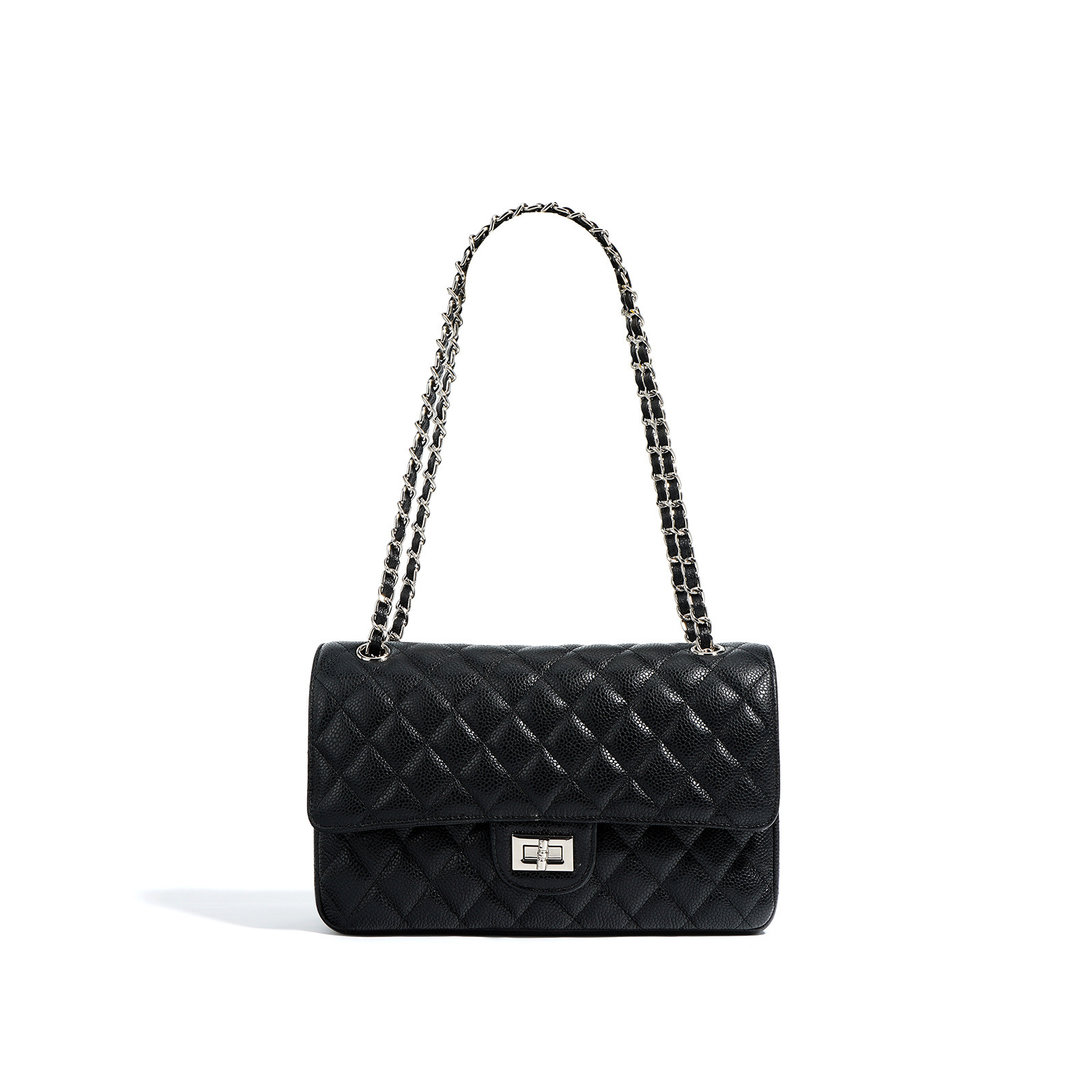 Boucle argentée
