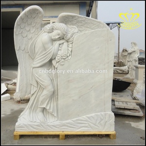 <span class=keywords><strong>Chine</strong></span> Fournisseurs D'art En Pierre Marbre Pleurer <span class=keywords><strong>Monument</strong></span> Ange Pierre Tombale - Product Image 5