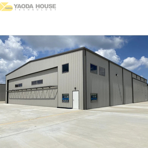 Hangar de stockage d'entrepôt de cadre en acier léger de <span class=keywords><strong>portail</strong></span> peint galvanisé durable de grande hauteur de haute qualité Structure en acier préfabriquée - Product Image 2