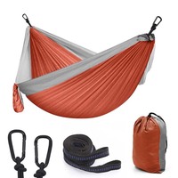 Vente chaude en plein air Portable Parachute Nylon Camping Hammok/hamac/hamak/hamac avec sangle d'arbre