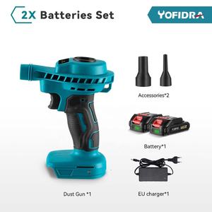 <span class=keywords><strong>Aspirateur</strong></span> sans fil <span class=keywords><strong>18V</strong></span> 500W DIY avec batterie <span class=keywords><strong>Makita</strong></span> rechargeable en ABS pour le nettoyage des ordinateurs et de la poussière - Product Image 2