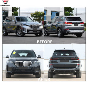 Kit Carrozzeria Completo FW Manufacturing Source per <span class=keywords><strong>BMW</strong></span> <span class=keywords><strong>X5</strong></span> <span class=keywords><strong>G05</strong></span> 2023+: Griglia Paraurti Anteriore, Diffusore Posteriore e Accessori Auto per Conversione MT - Product Image 2