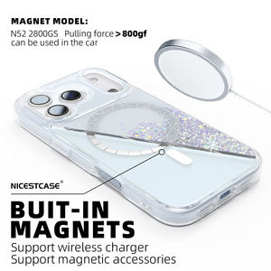 Funda de teléfono con brillantina - Product Image 4