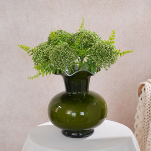 Fruta de avena de simulación de flores artificiales, decoración floral de plástico, flor decorativa de centro de mesa - Product Image 1