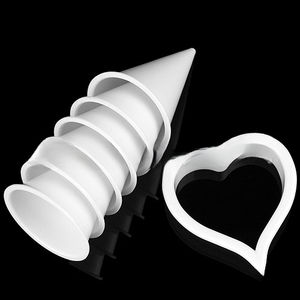7 pièces / ensemble Moule de découpe en plastique pour fleurs de calla, <span class=keywords><strong>arum</strong></span>, fondue, outils de pâtisserie - Product Image 6