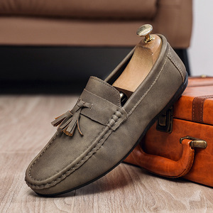 Chaussures pour hommes de <span class=keywords><strong>marque</strong></span> de créateur, mocassins plats, style bateau, pour la marche, en vente chaude - Product Image 2