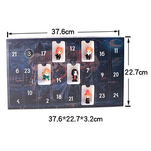 Calendario de Adviento de Navidad, Set de Regalo con 24 Días de <span class=keywords><strong>Cuenta</strong></span> Regresiva Sorpresa, con Nuevo Juguete de Caja Ciega de Frozen, de Plástico, para Niños - Product Image 2