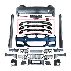 Mt איכות גבוהה abs ערכת גוף פלסטיק <span class=keywords><strong>3</strong></span> סדרה f30 מול מצב סראונד משודרג אורות ערפל נמוך מימין לשמאל - Product Image 2