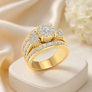 Anello dal Design Geometrico Classico da Donna - Product Image 2