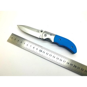 Materiale in acciaio inossidabile tipo utility tattico di sopravvivenza all'aperto campeggio caccia coltelli pieghevoli scatola regalo coltello da tasca - Product Image 1