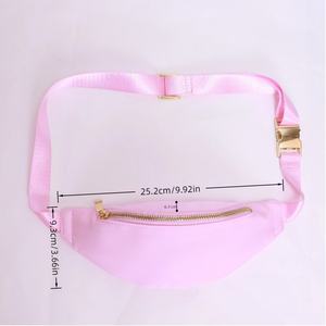 Sac banane personnalisé pour tout-petits sac avec pochette de taille en nylon imperméable pour petites filles mini sac ceinture pour enfants sac banane pour enfants - Product Image 6