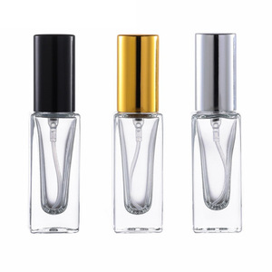 Mini Atomizador de Perfume Recargable de Bolsillo de 5 ml, Botella de Vidrio Cuadrada Pequeña para Viaje - Product Image 1