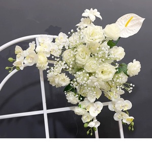 Fabricant en gros pour Amazon Arch fleur de mariage artificielle linteau de porte décoration faite à la main arrangement de noël en plein air - Product Image 4