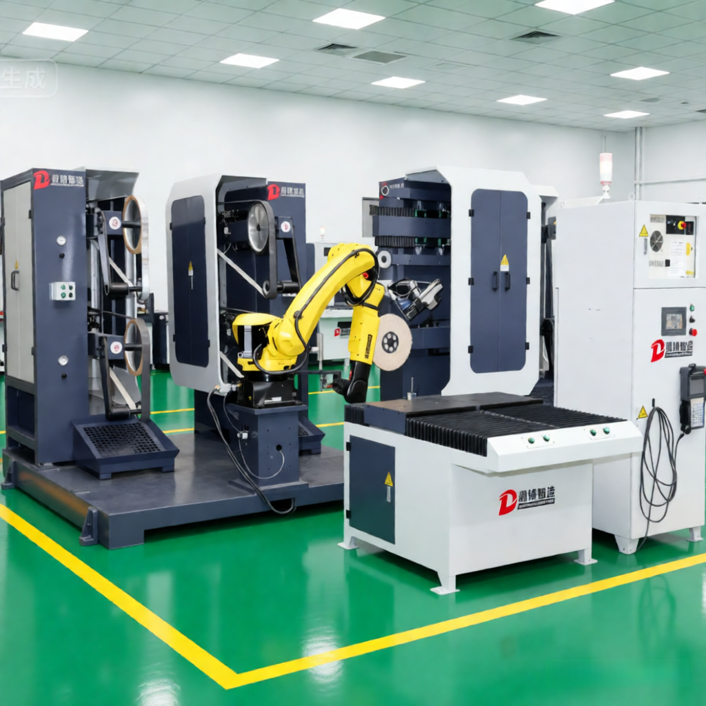 automatic buffing polishing machine