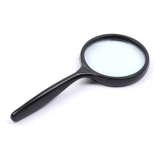 Lente di ingrandimento portatile da 2 pollici con lenti in vetro ottico reale curvo a mano 8X con impugnatura comoda per la lettura degli anziani - Product Image 1