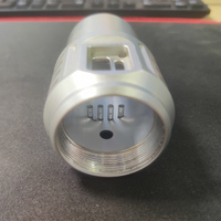 Pièces en aluminium, acier inoxydable et laiton usinées CNC, usinées par électroérosion à fil et brochage, avec traitement de surface anodisé, OEM/ODM