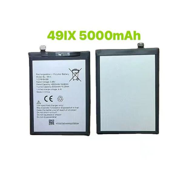 New BL-49IX 5000mAh Lithium Battery for Infinix Camon 19 CI6N Mobile Phone 3.85V Voltage 100% Compatibility Rechargeable