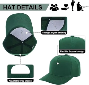Gorra de Béisbol Publicitaria al por Mayor de Fábrica con Logotipo Personalizado, Impresión y Bordado, para Hombre y Mujer, Verano - Product Image 4