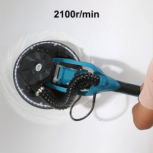 Lijadora de Muro Tipo <span class=keywords><strong>Jirafa</strong></span> Eléctrica de Alta Eficiencia con Absorción Automática de Polvo para <span class=keywords><strong>Paredes</strong></span> y Techos - Product Image 3