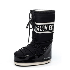 Bottes de neige Fashion <span class=keywords><strong>Moon</strong></span> doublées de <span class=keywords><strong>fourrure</strong></span>, nouvelle collection hiver 2026, semelle épaisse, chaudes, antidérapantes, durables, bottes de ski hautes pour femmes - Product Image 5