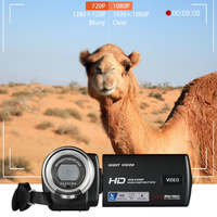 Caméra Vidéo Numérique V12 pour Vlog et Photographie de Blogueur, Style Rétro, Full HD 1080P, Vision Nocturne, Idéale pour la Maison et les Réseaux Sociaux