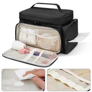 กระเป๋าใส่เครื่องปั๊มนมสำหรับสเปกตร้า เอส 1/เอส 2 กระเป๋าตาข่ายกันน้ำแบบพกพาสำหรับเดินทางใช้ในครอบครัวสีดำ - Product Image 3