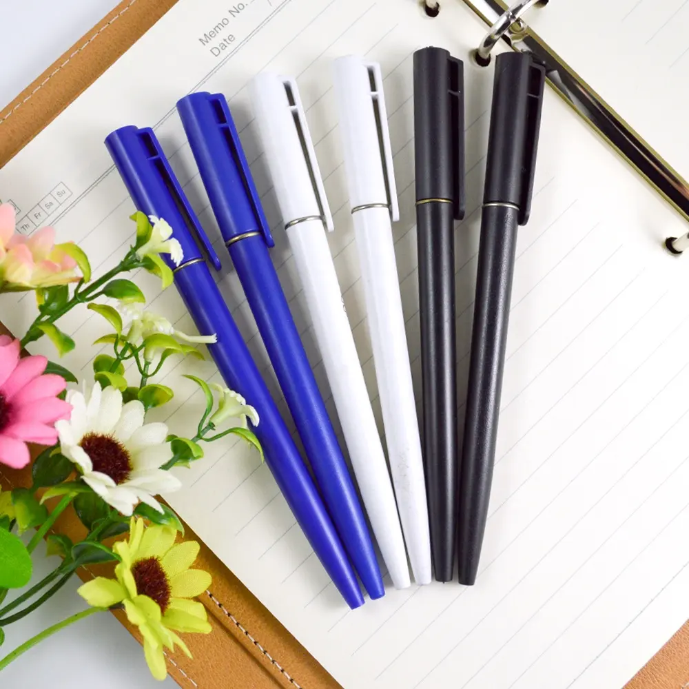 Twisty fancy plastic black pens for promotion printing custom gift manufacturer cheap ball pens