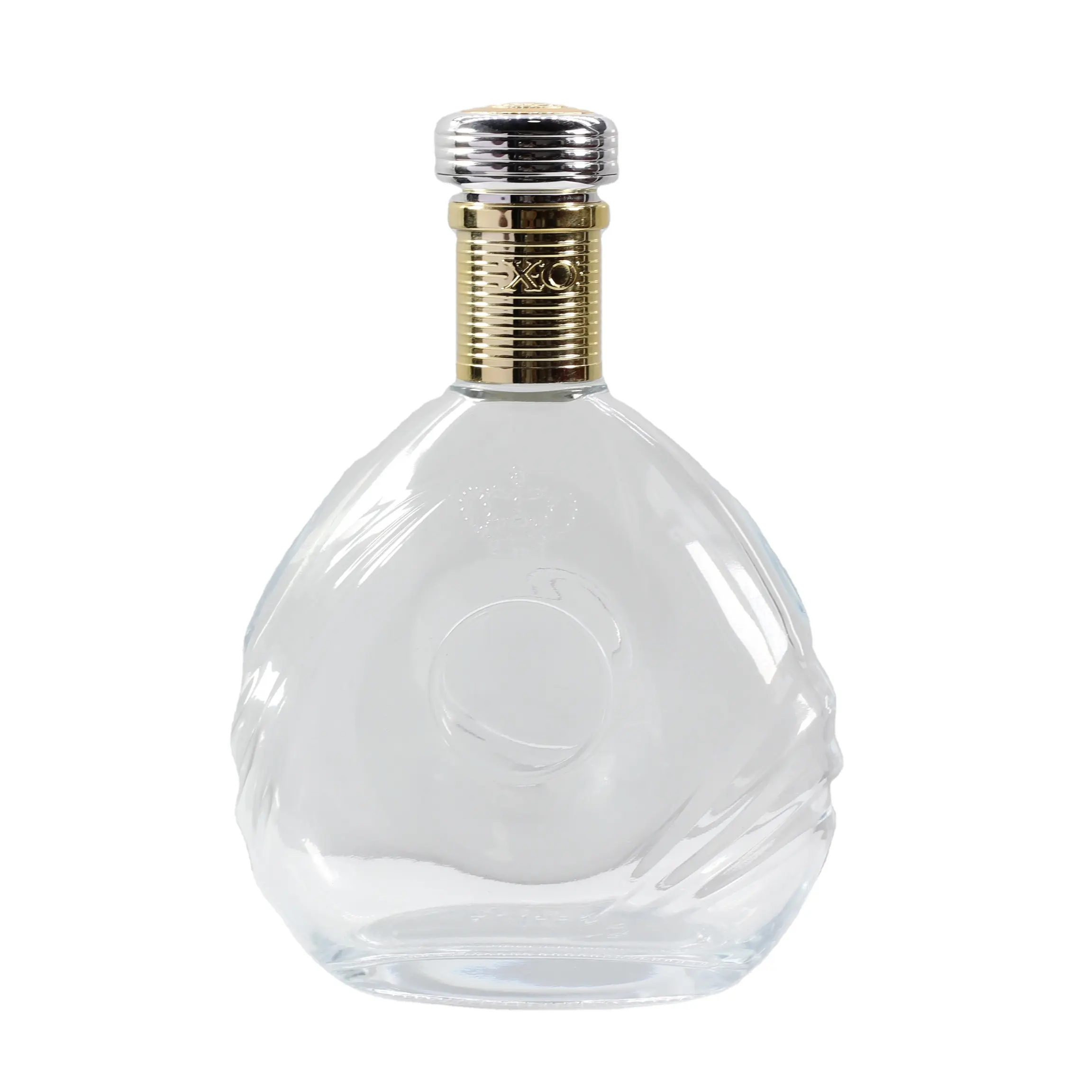 Vidro personalizado garrafa novo design exclusivo forma clara vinho garrafa vidro
