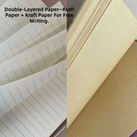 Bloc-notes professionnel A6 en cuir/PVC imprimé, 100 feuilles, reliure thermique, avec bande élastique et pochette pour cartes, personnalisable avec logo – Offre Spéciale
