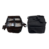 4 Piezas de Luces Par Inalámbricas de Batería RGBAW+UV de 6x18W 6 en 1 con Bolsa, Control Remoto DMX, Iluminación LED para Escenario, para Fiestas de DJ