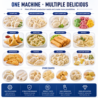 Machine automatique industrielle pour la fabrication d'empanadas, de raviolis et de samosas, équipement de formage de raviolis et de tourtes à la viande