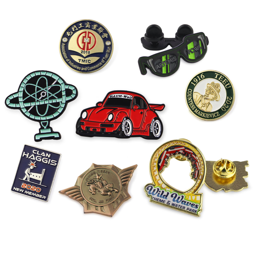 Zhongshan Wanjun Factory To Make Logo Metal Badge(lp-408)