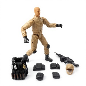 Modèle de <span class=keywords><strong>jouet</strong></span> <span class=keywords><strong>militaire</strong></span> de soldat de grande taille 1:10, forces spéciales de police articulées en plastique de 18,5 cm pour le commerce extérieur - Product Image 1