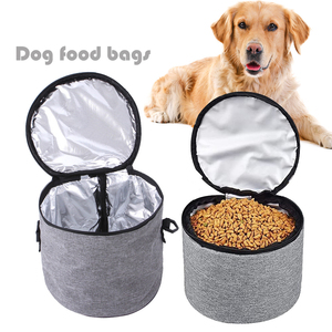 Fabricant Vente en gros Portable Outdoor Food Storage Bowl Scoop 6 Set Dog Travel Bag - Product Image 2