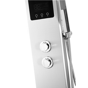 Panel de ducha eléctrico sin tanque, calentador de agua caliente, salida de agua caliente, 55 C, 2 segundos - Product Image 5