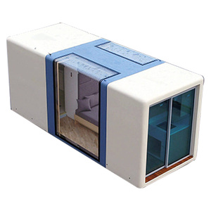 Offre Spéciale : Maison Conteneur Modulaire Préfabriquée en Acier Étanche, Cabine <span class=keywords><strong>de</strong></span> Bureau pour Terres Inutilisées - Product Image 1