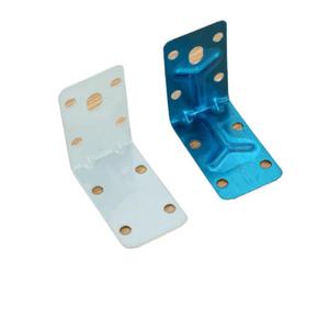 Stainless Steel Corner <b>Bracket</b> 3050 <b>White</b> Powder Coated 90 Degree Shelf Connector Bathroom Support Durable One Piece Molding - Product Image 1
