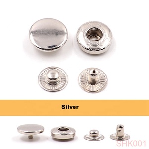 Nhà Máy Cung Cấp Phụ Kiện May Mặc 7 Màu Sắc 15Mm 12.5Mm 10Mm Brass Snap Fastener Nút - Product Image 3