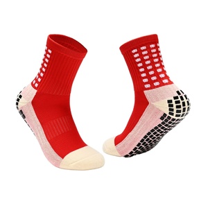 Factory Direct Crew Performance Football <b>Socks</b> Non-Slip Silicone Grip Terry Lining Youth Summer <b>Training</b> Sports Customized 100% - Product Image 1