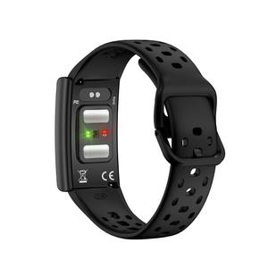 Nouveau bracelet intelligent Spovan ES02 avec ECG, PPG, HRV, mesure de la température, étanche, moniteur de santé, sans écran, avec SDK - Product Image 2