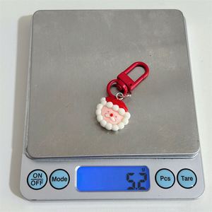 Wholesale Christmas New Gift <b>Cartoon</b> Cute Resin Keychain Santa Claus Pendant for <b>Backpack</b> Accessories - Product Image 5